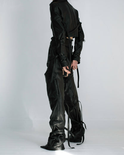 X : HARNESS LEATHER CHAPS